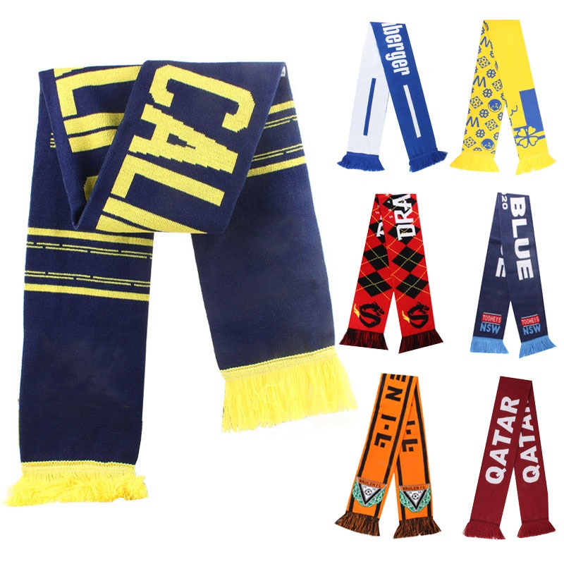 Custom Jacquard Knit Scarf