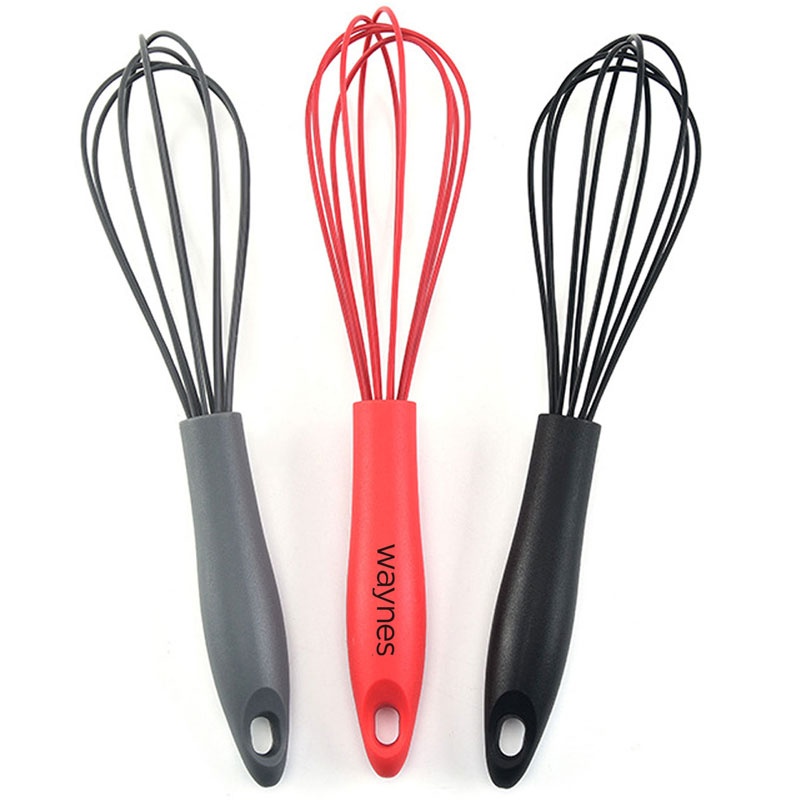 Food Grade Handle Silicone Whisk Egg Beater