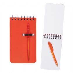 Pocket Notebook Jotter w/Pen