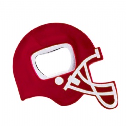 Rugby Football Helmet Shaped Opener