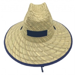 Custom Unisex Lifeguard Straw Hat