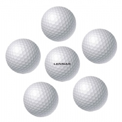 Professional Rubber Golf Balls