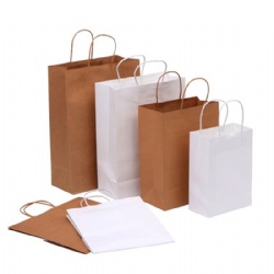 Kraft Paper Shopper Tote