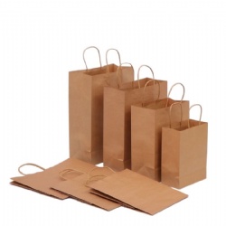 Kraft Paper Shopper Tote