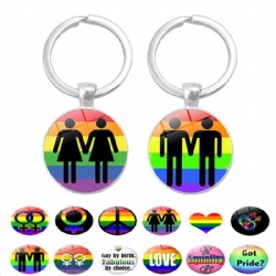 Rainbow Pride Keychains