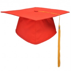 Universal Graduation Cap with Tassels