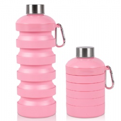 17oz Foldable Portable Lightweight Silicone Sports Cup